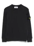 Stone Island Junior Compass-badge sweatshirt - Blue
