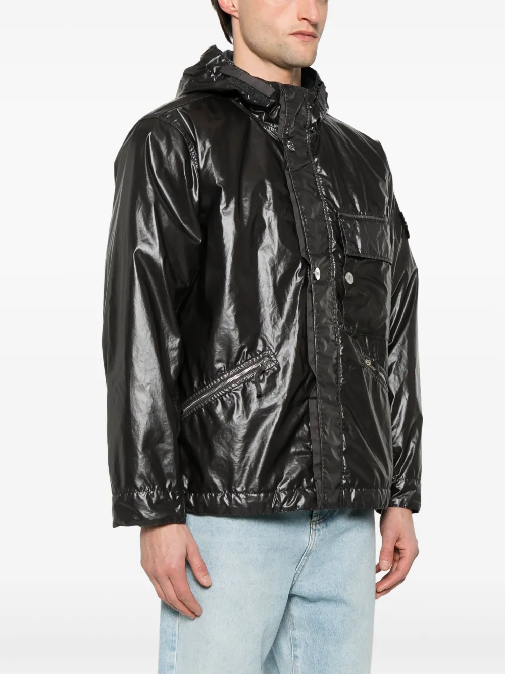 Stone Island Mussola Gommata jack Zwart