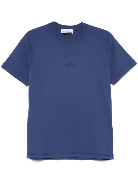 Stone Island playera con logo estampado