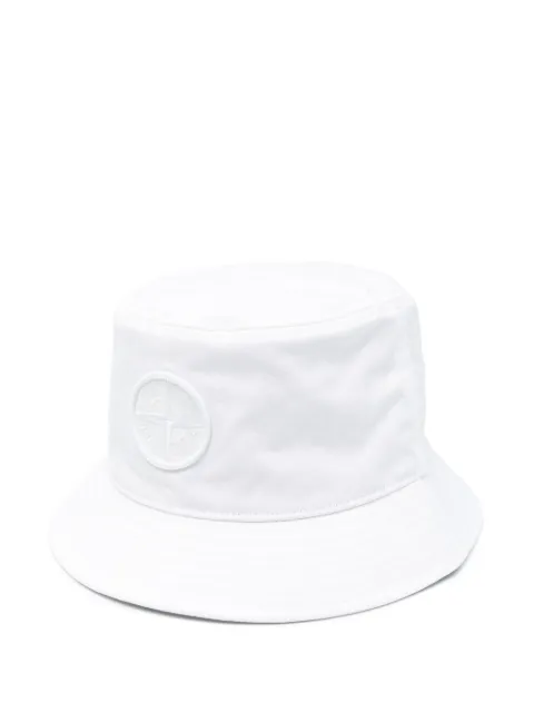 Stone Island gorro de pescador con motivo de brújula