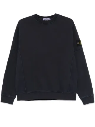 Stone Island コンパスバッジ スウェットシャツ | ブルー | FARFETCH JP