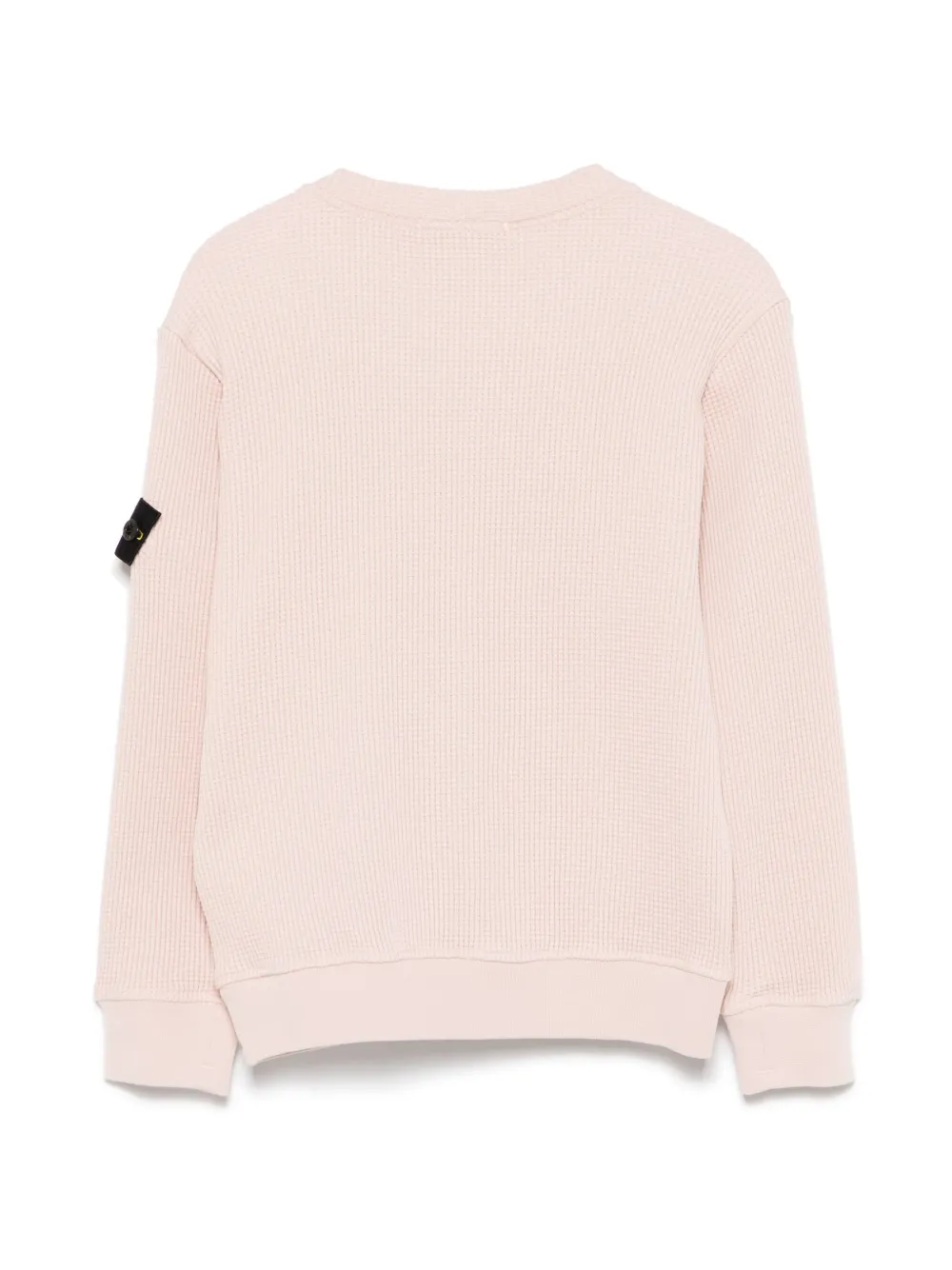 Stone Island Junior Sweater met Compass-logopatch - Roze