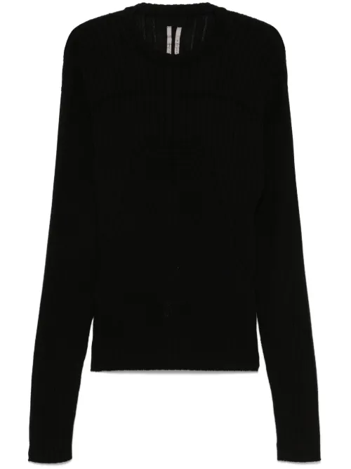 Rick Owens pull nervuré - Noir - Rick Owens - Modalova