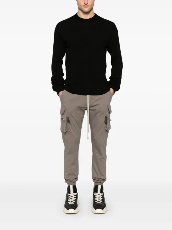 Rick Owens リブニット セーター | ブラック | FARFETCH JP