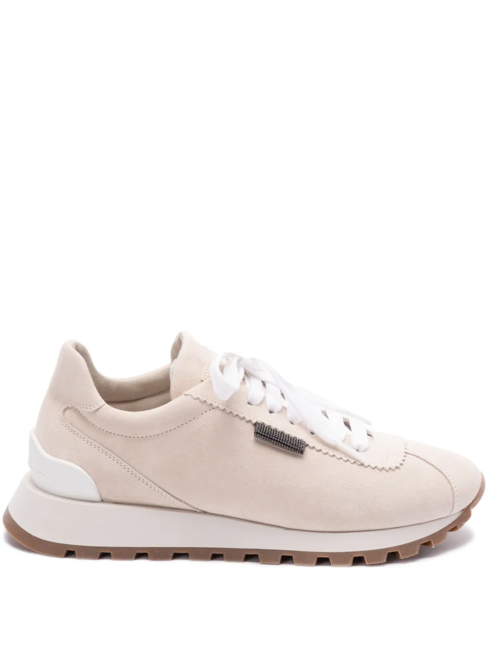 Brunello Cucinelli Suède sneakers Beige