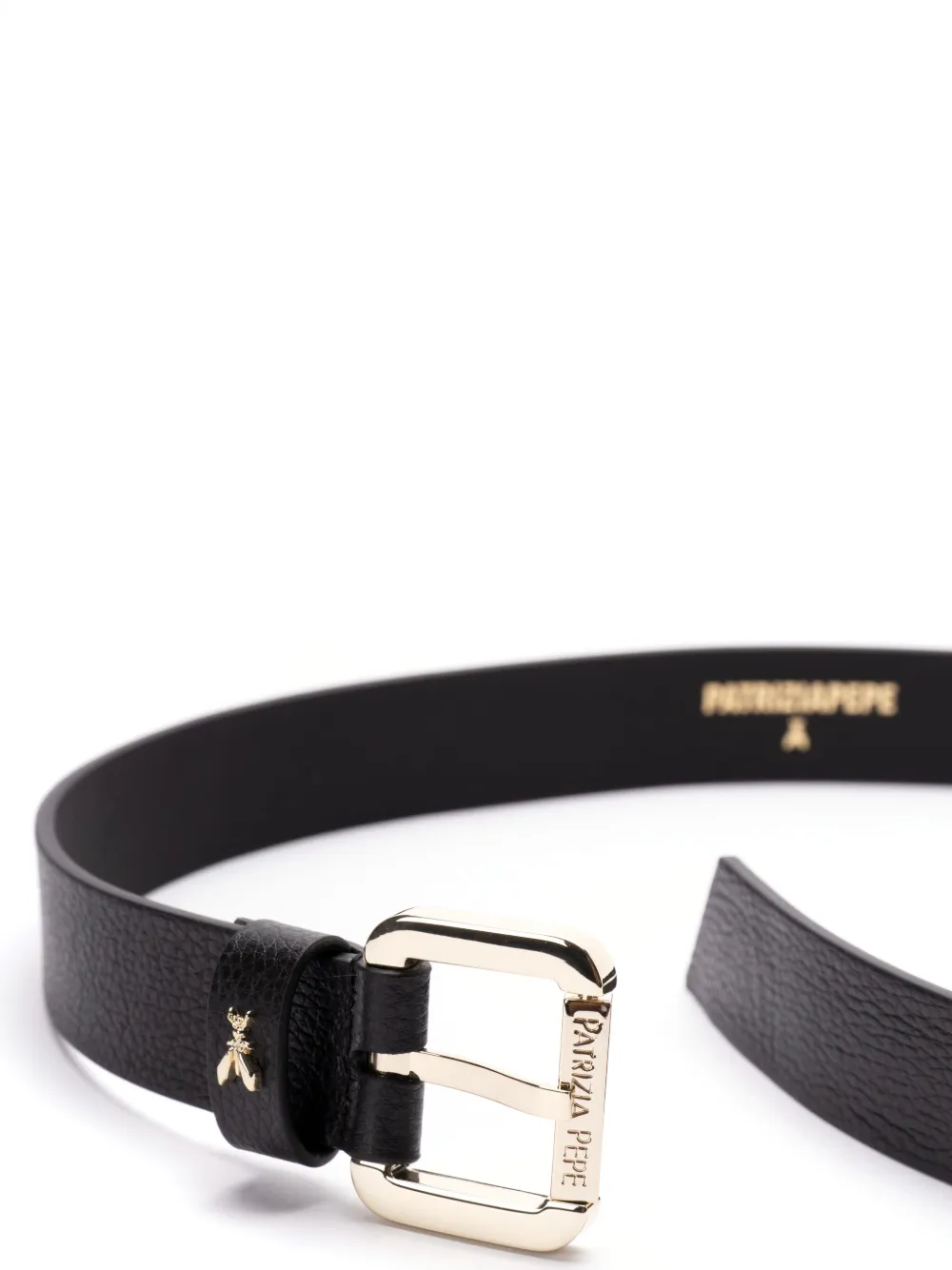 Patrizia Pepe leather belt - Zwart