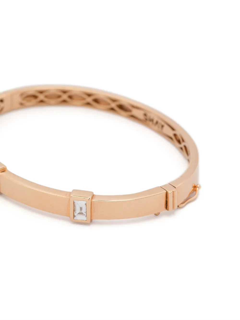 18K玫瑰金钻石手链