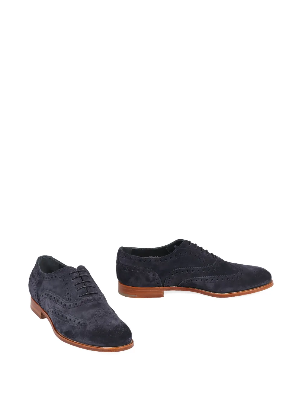 Church's suede lace-up shoes Blue