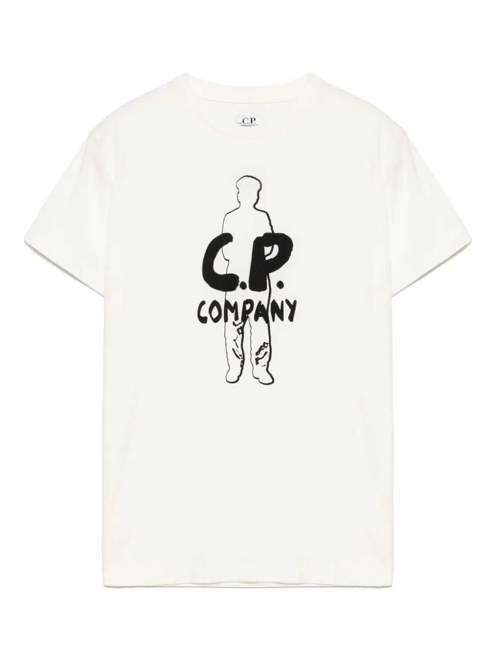 C.P. Company Kids T-shirt met grafische print Wit