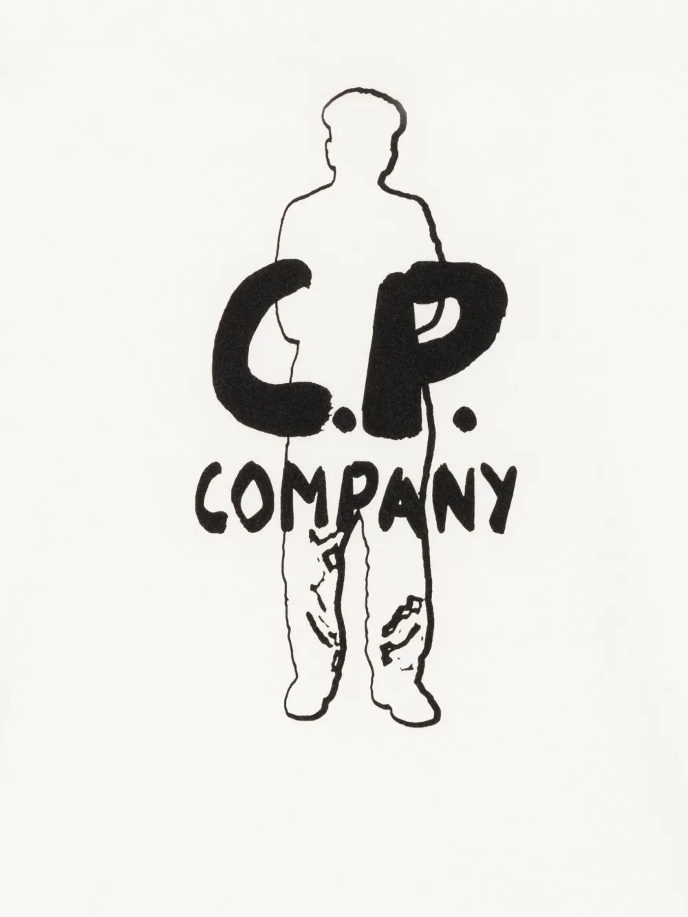 C.p. Company Graphic-print T-shirt In White