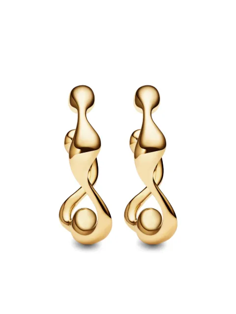 Maria Black Splash hoop earring