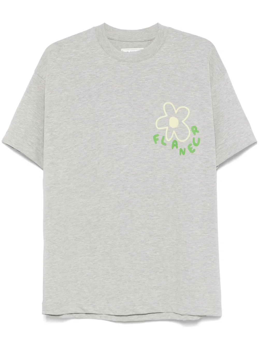 Blossom-print T-shirt