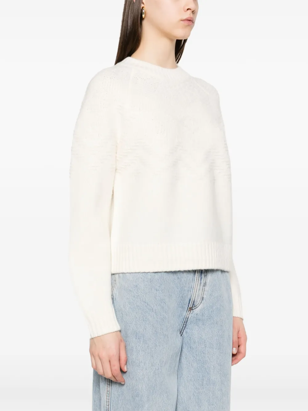 VINCE FAIR ISLE-PATTERNED WOOL SWEATER