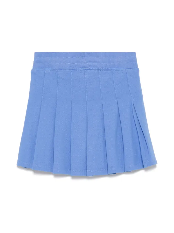 POLO RALPH LAUREN KIDS Pleated Mini Skirt | Blue | FARFETCH