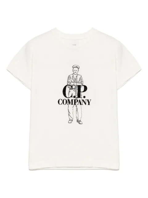 C.P. Company Kids graphic-print t-shirt