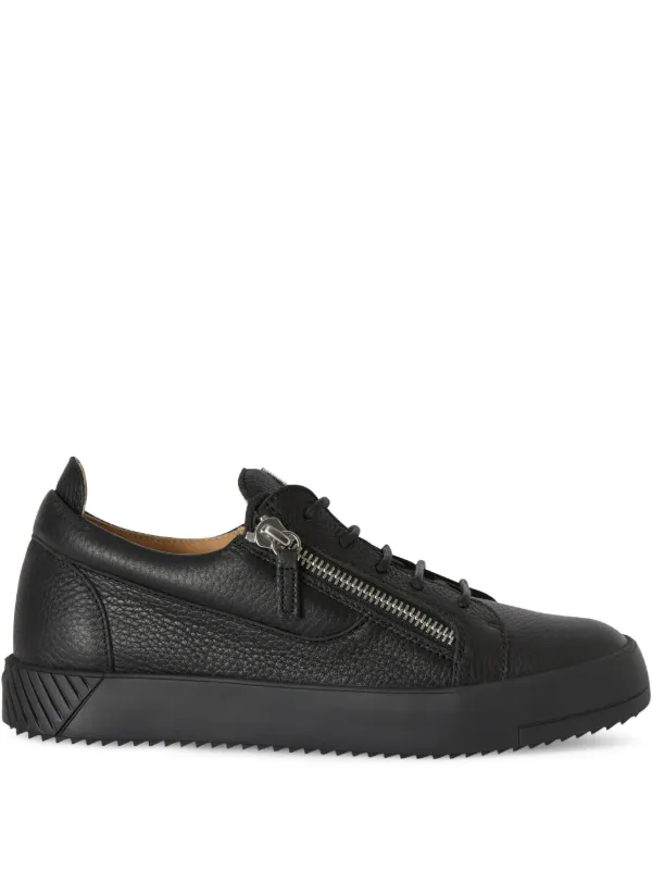 Giuseppe Zanotti Frankie ダブルジップ ローカットスニーカー 