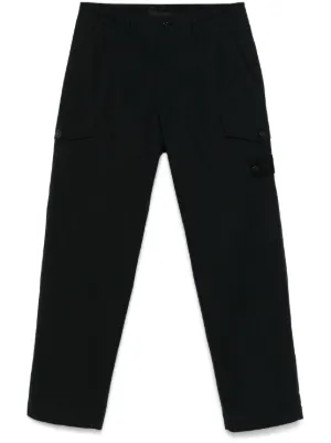 Stone Island コーデュロイ パンツ | ブラック | FARFETCH JP