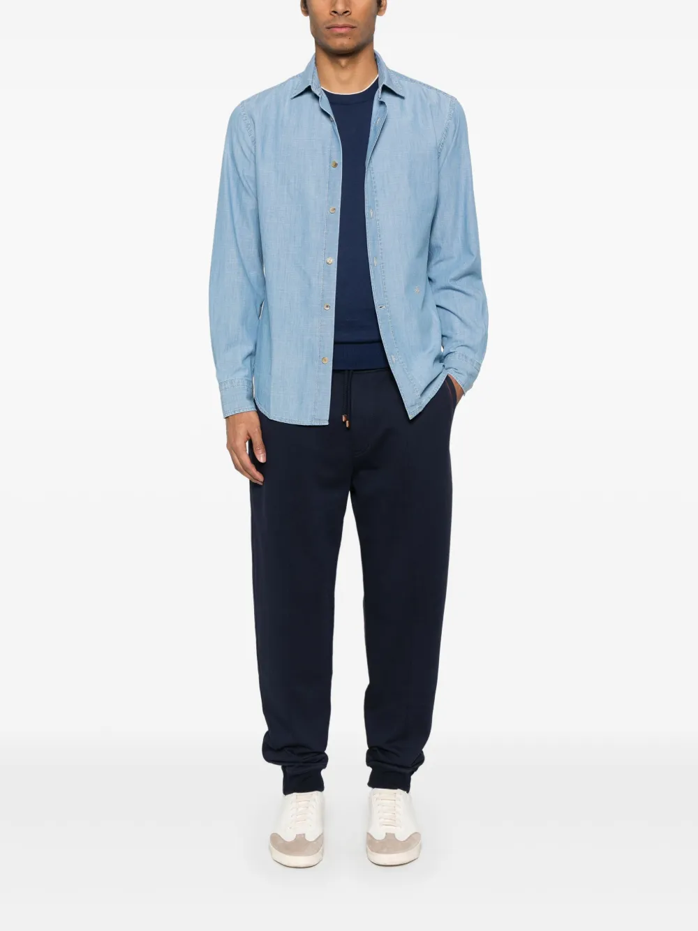 Jacob Cohën denim shirt - Blauw