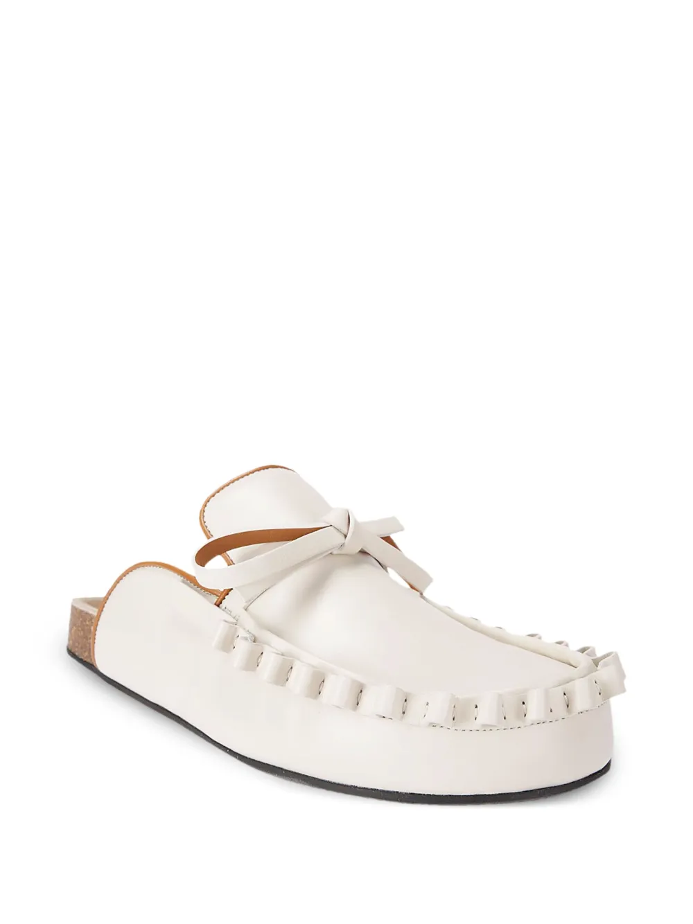 JW Anderson leather loafers - Wit