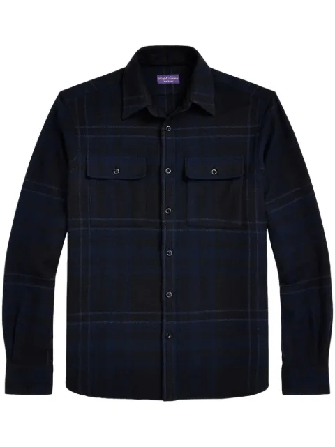Ralph Lauren Purple Label plaid shirt