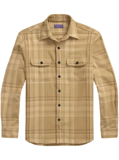 Ralph Lauren Purple Label checked shirt