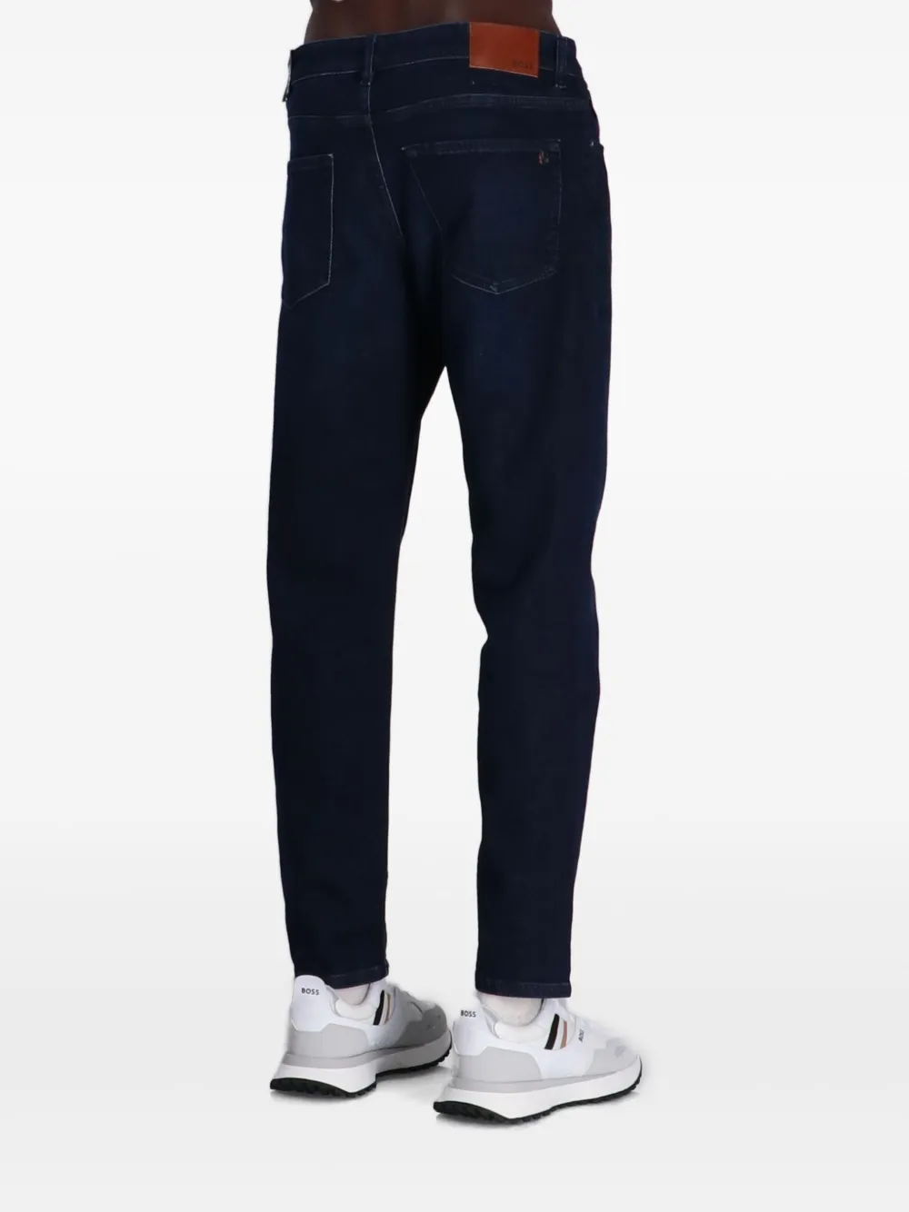 Hugo Boss Onyx Jeans In Blau