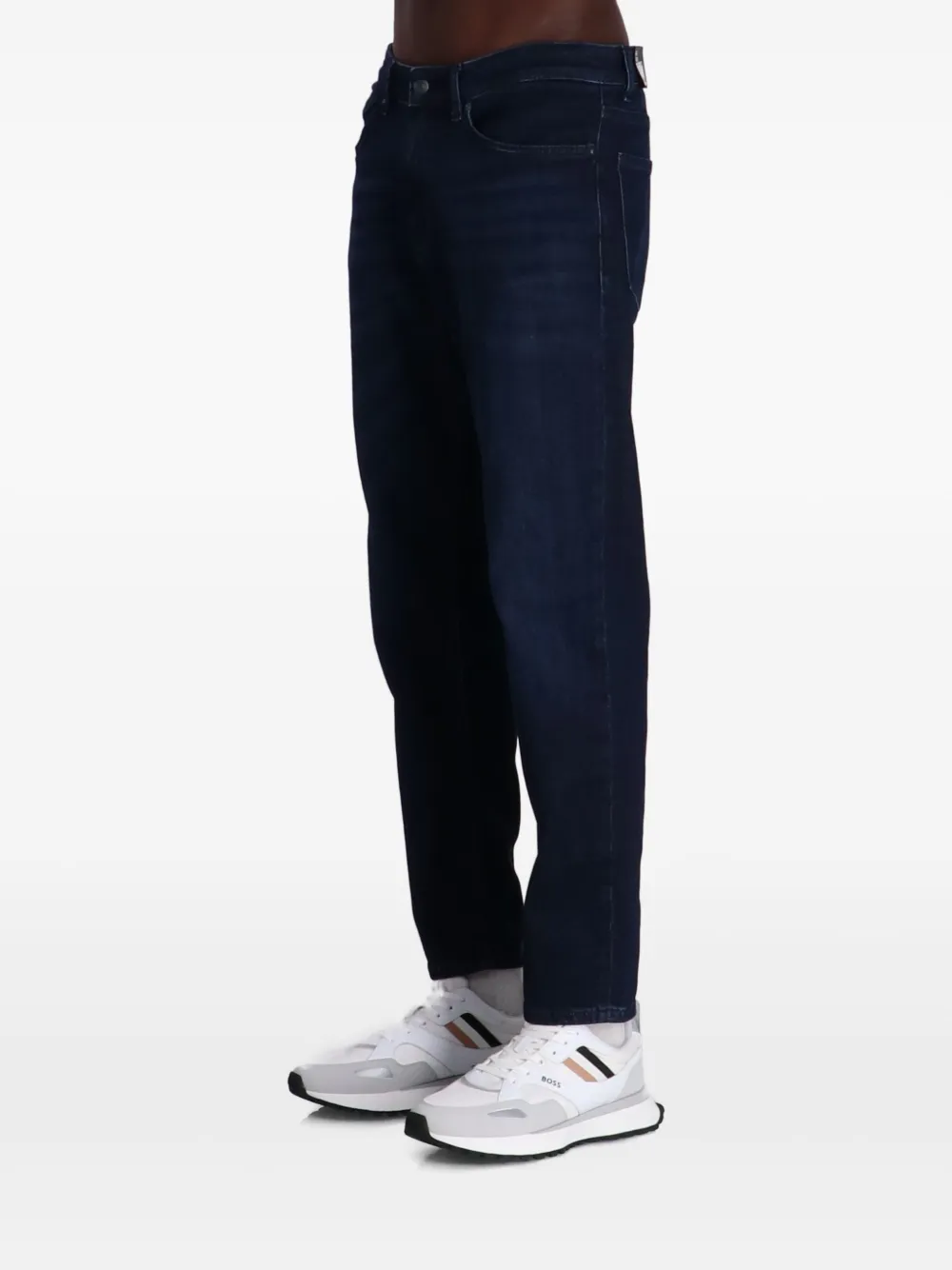 Hugo Boss Onyx Jeans In Blau