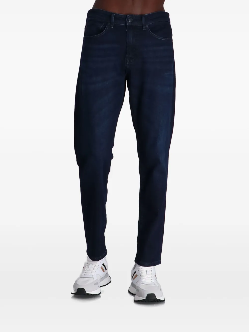 Hugo Boss Onyx Jeans In Blau
