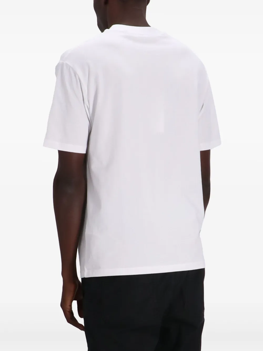 Karl Lagerfeld T-shirt met logoprint 10 WHITE