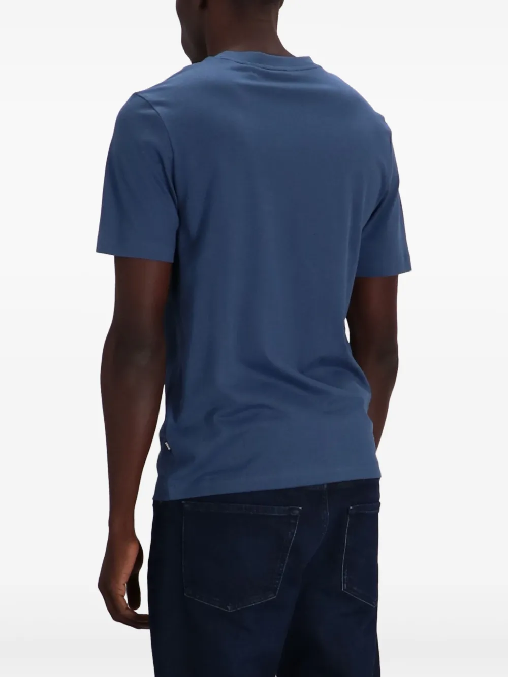 BOSS Tiburt 354 T-shirt Blauw