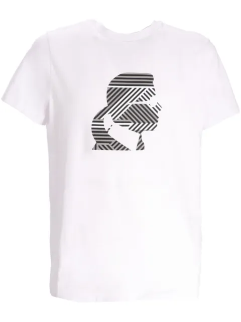 Karl Lagerfeld playera con estampado Karl