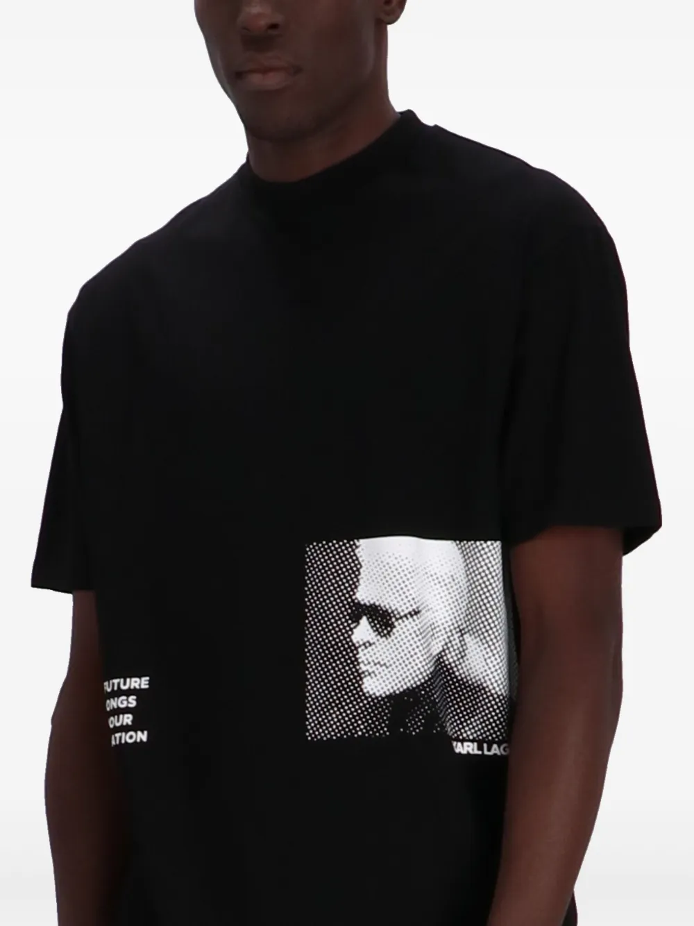 Karl Lagerfeld T-shirt con stampa Karl | T-shirt e canotte | Image 3