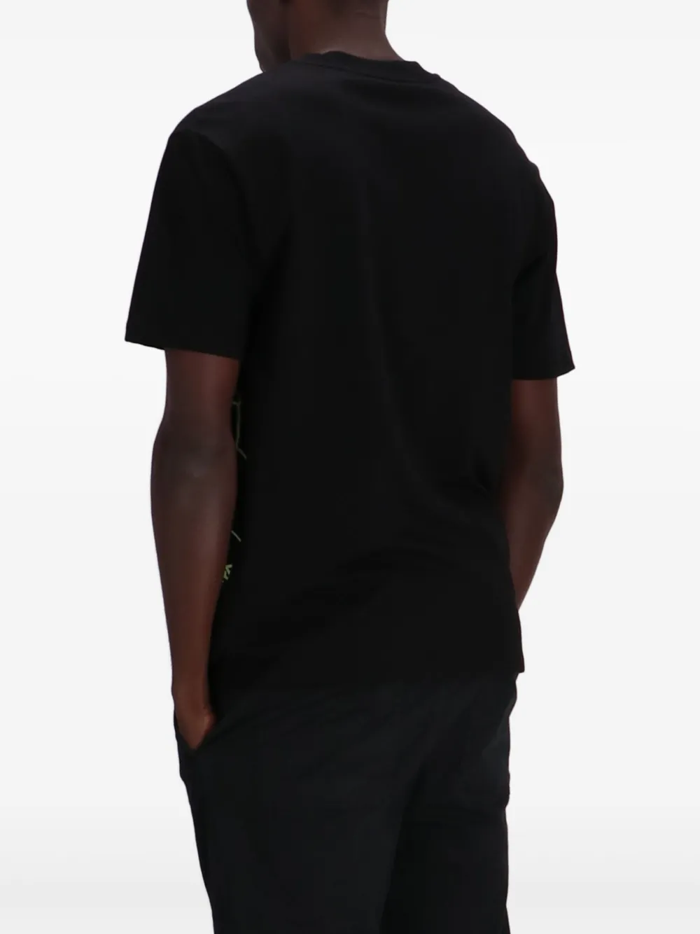 Karl Lagerfeld T-shirt met Ikon-print Zwart
