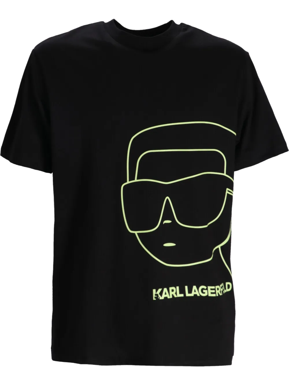 Karl Lagerfeld playera con estampado Ikon | negro | Image 1
