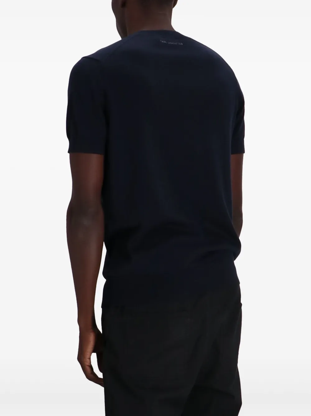 Karl Lagerfeld Katoenen T-shirt Blauw