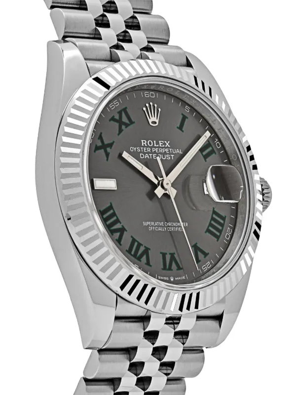 Rolex 2025 未使用 デイトジャスト ウィンブルドン 41mm