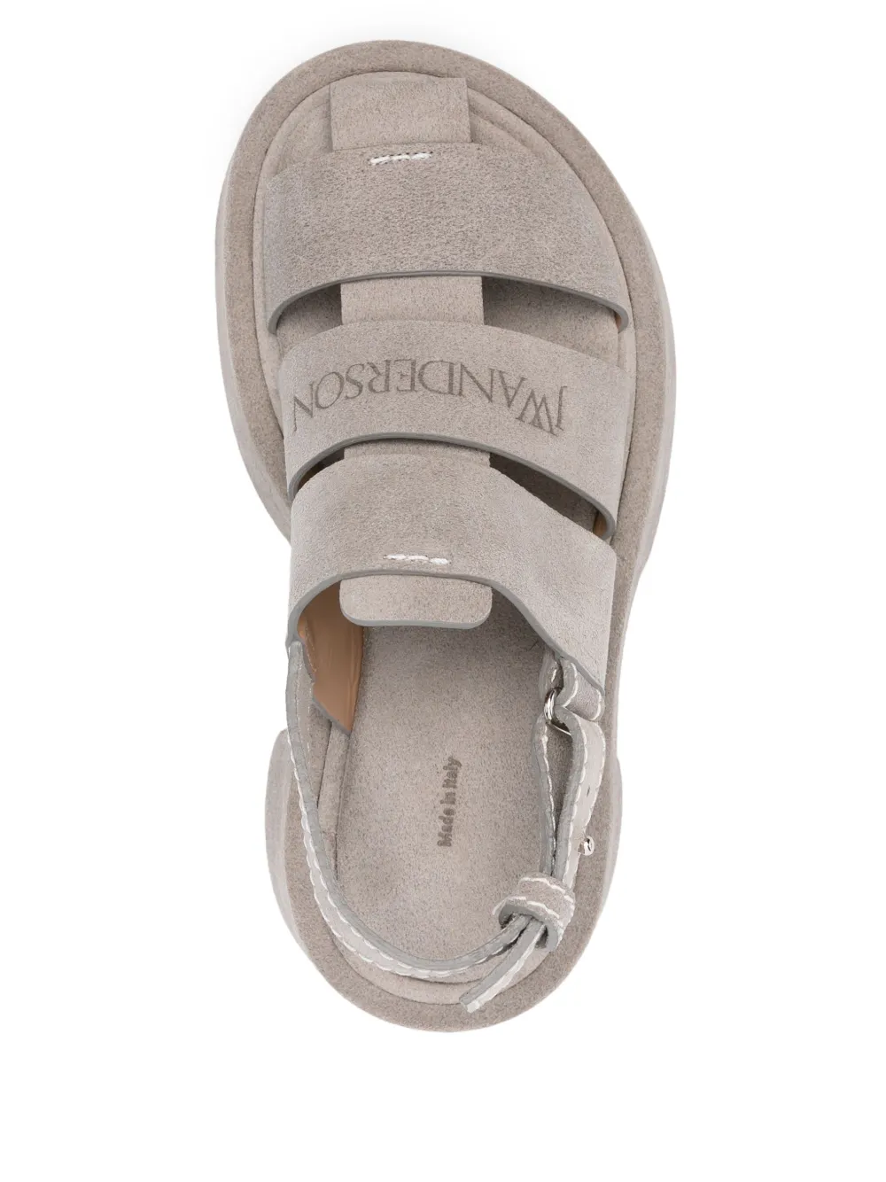 JW Anderson Suède sandalen Grijs