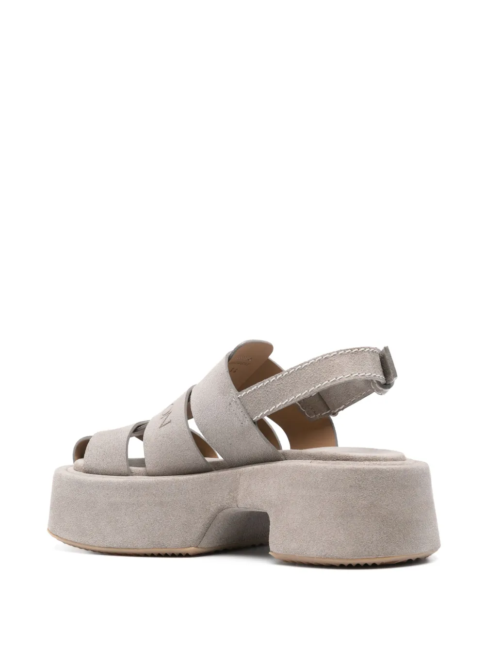 JW Anderson Suède sandalen Grijs