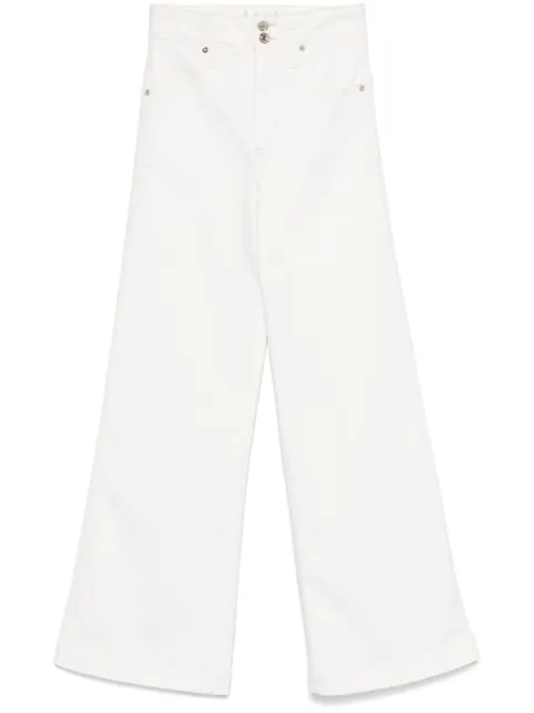 FRAME The Seamed Wide jeans