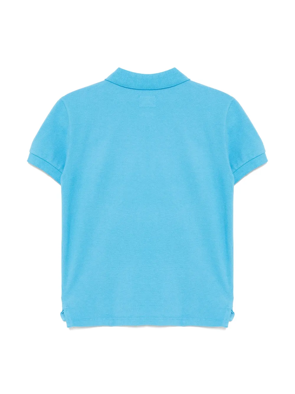 C.P. Company Kids Poloshirt met geborduurd logo Blauw