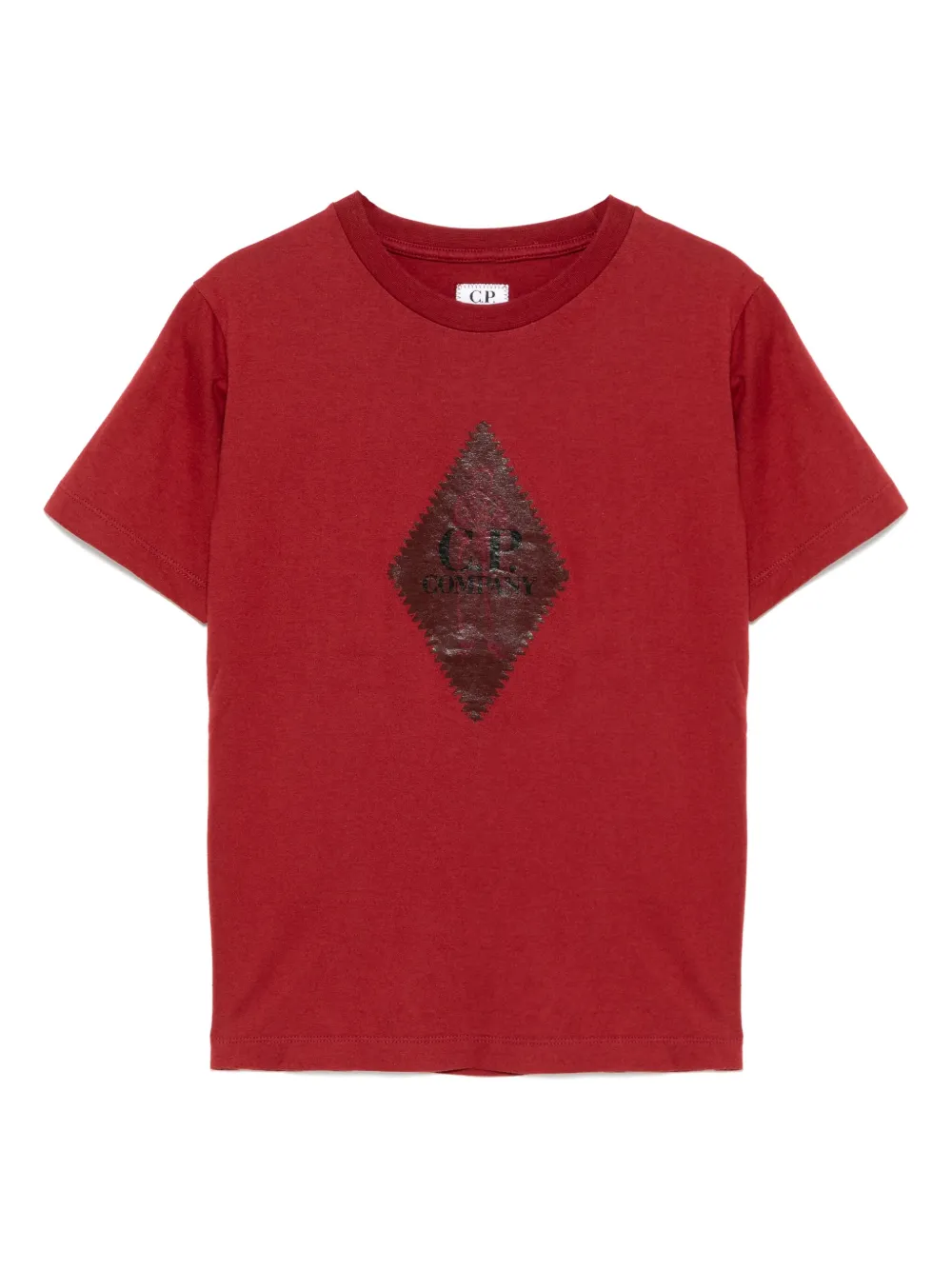 C.P. Company Kids T-shirt met grafische print Rood