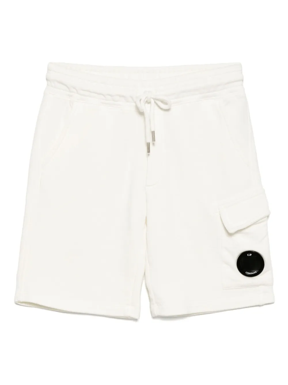 C.P. Company Kids Cargo trainingsshorts Wit