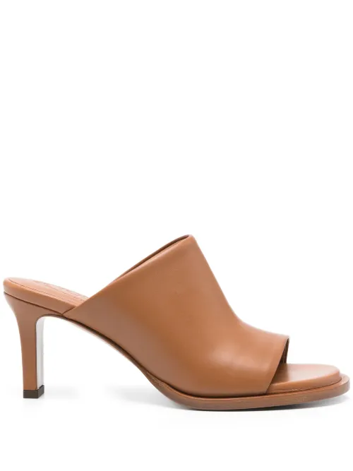 Tod's mules en cuir 75 mm - Marron - Tod's - Modalova