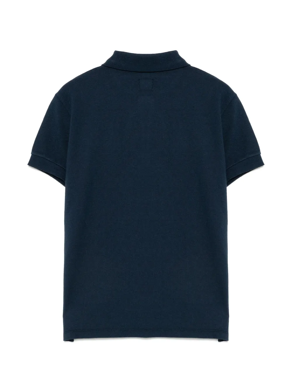 C.P. Company Kids Poloshirt met geborduurd logo Blauw