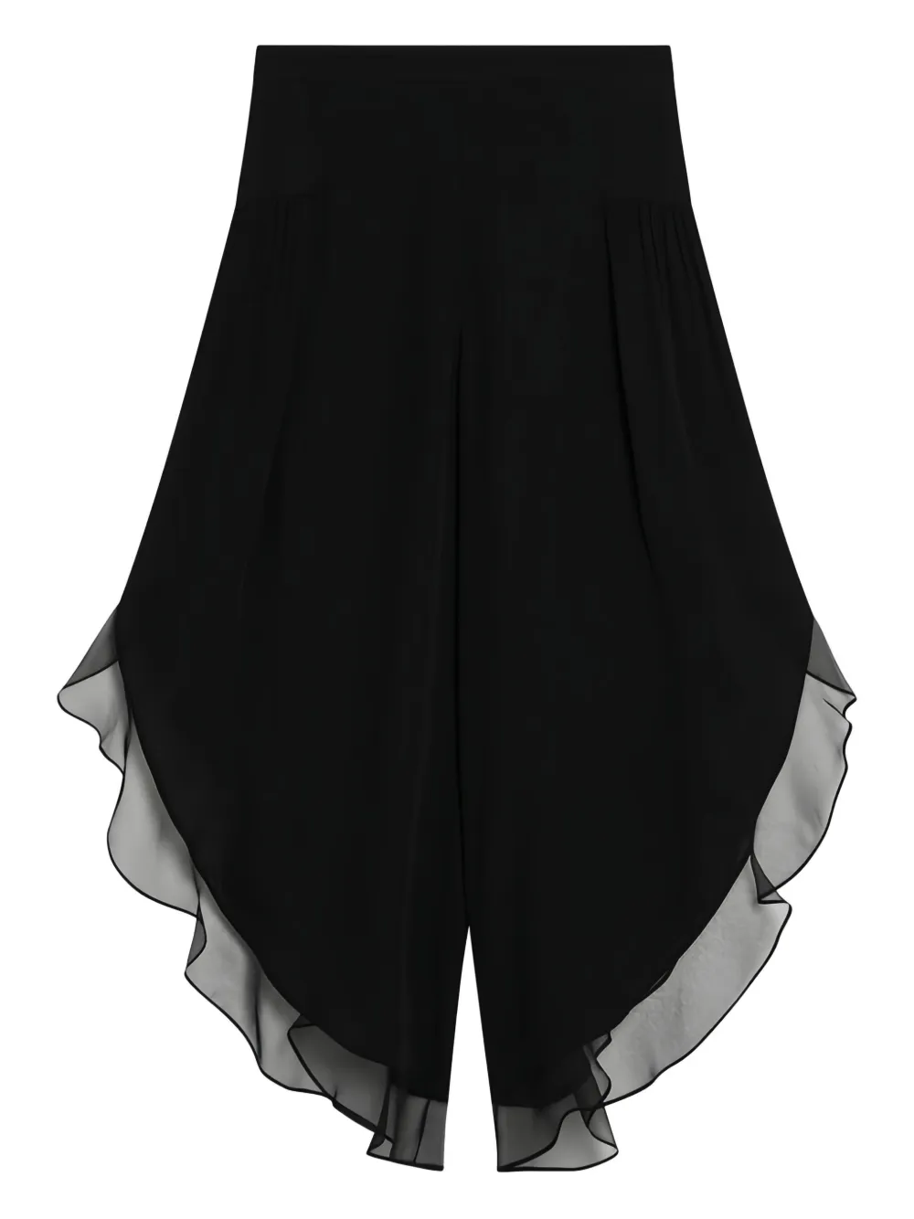 Valentino Garavani Georgette ballon broek Zwart