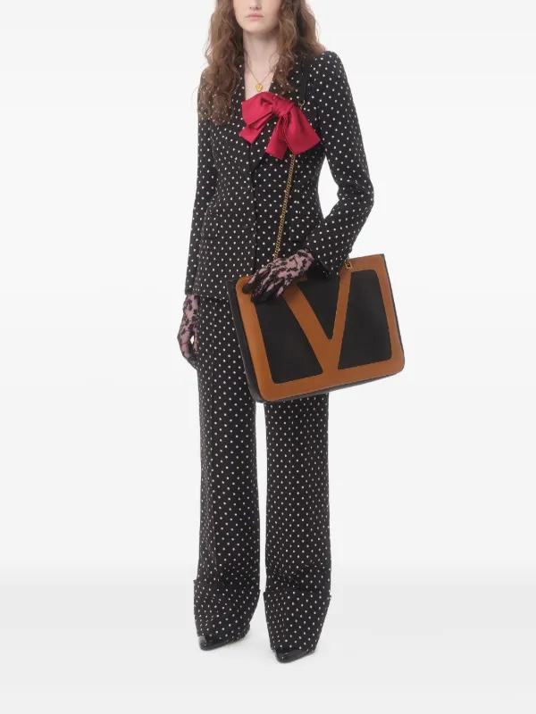 Valentino Garavani Supergran Plusdepois-print Trousers Valentino Garavani Supergran Plusdepois-print Trousers