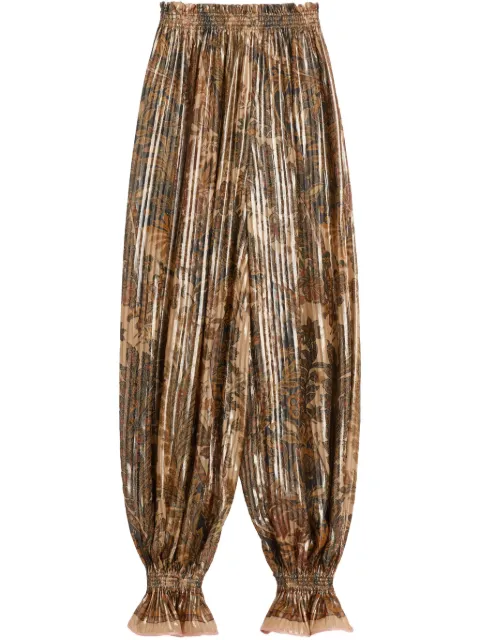 Valentino Garavani Voyage Imaginaire-print balloon trousers