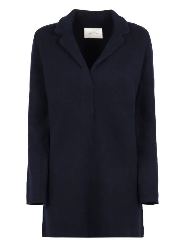 Lisa Yang Cashmere Jacket in Blue