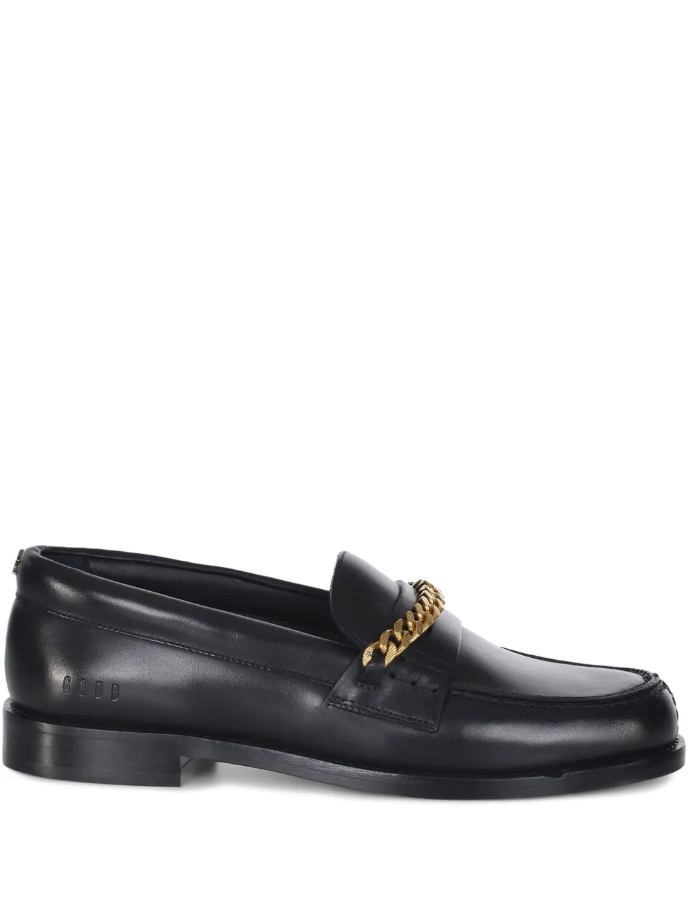 Golden Goose leather loafers Black