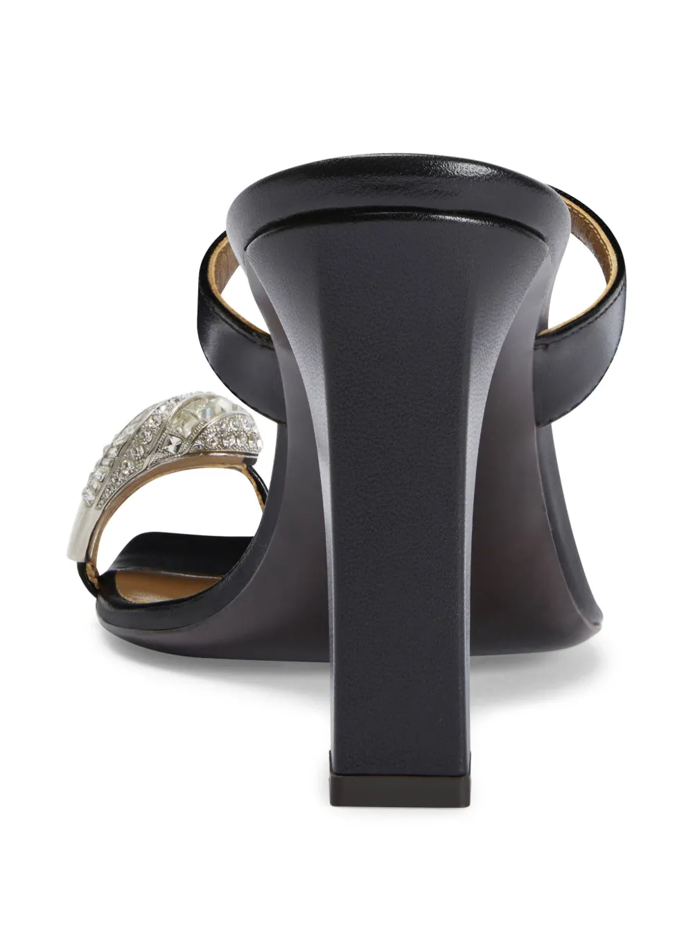 Giuseppe Zanotti 90mm Icon Ring Sandals In Black